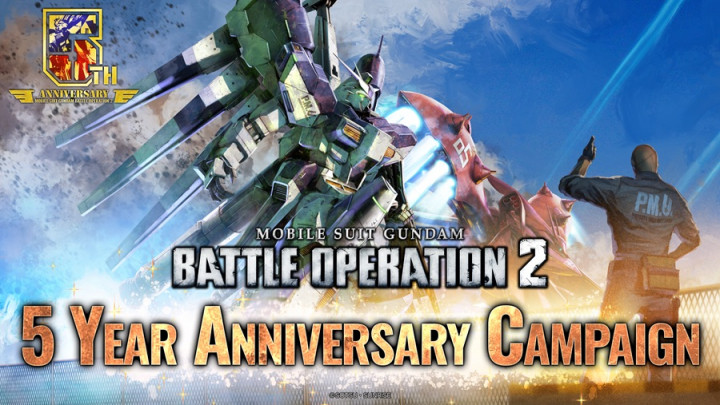 Ultah ke-5 Mobile Suit Gundam Operation 2, Tawarkan Hadiah Menarik