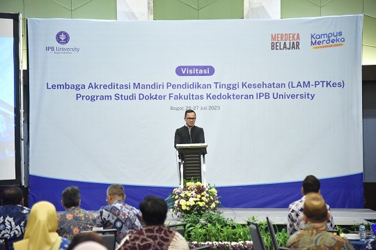 Wali kota Bogor, Bima Arya. DOK IPB