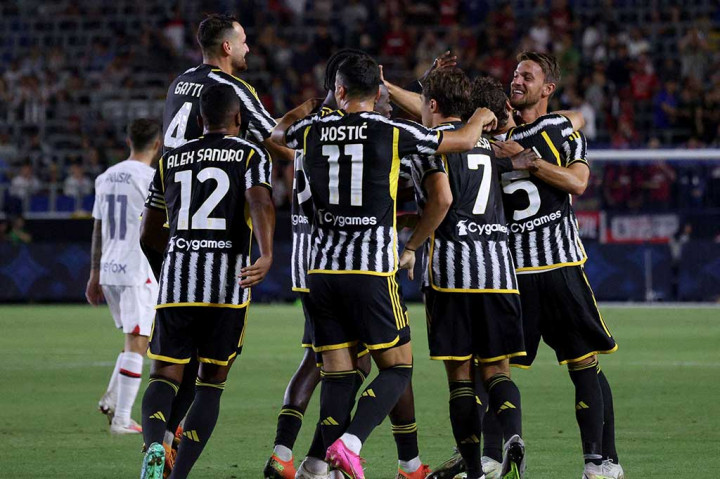 Laga Pramusim: Juventus Tekuk AC Milan 4-3 Lewat Adu Penalti