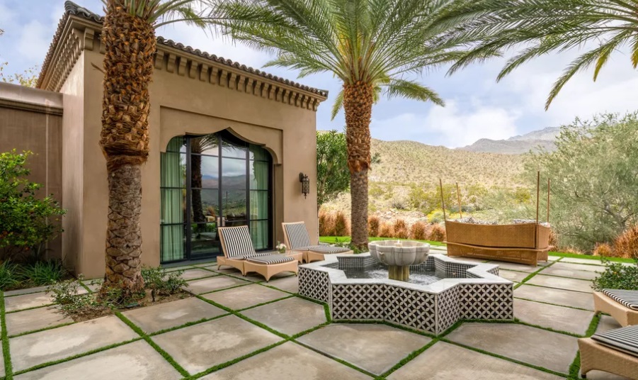 Vila mewah brgaya Maroko di California. Foto: Juwan Li/Aaron Kirman Group