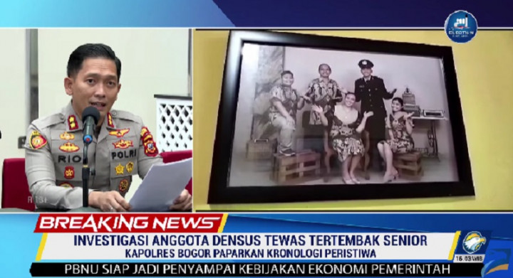 Polres Bogor Beberkan Kronologi Penembakan Bripda Ignatius