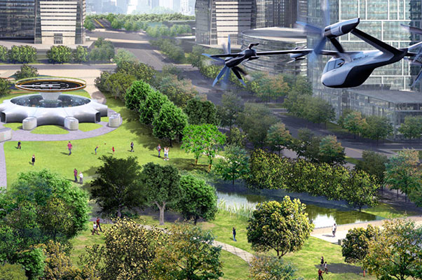 Unik, Hyundai Bangun Konsep Smart City dan Ada Mobil Terbang