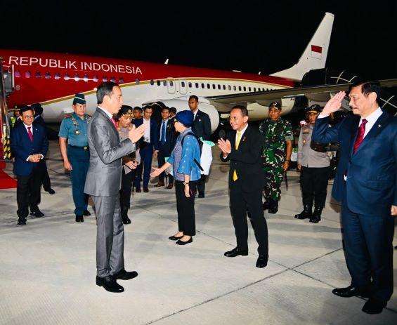 Usai Lawatan ke Tiongkok, Presiden Jokowi Tiba di Tanah Air