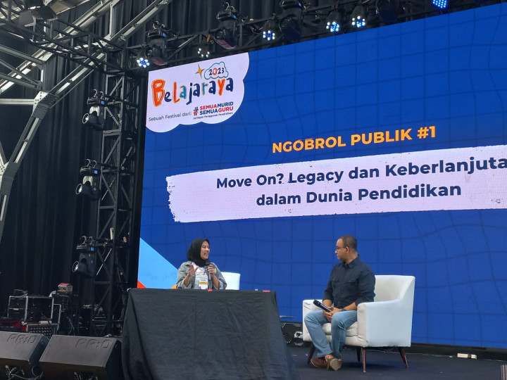 Anies Sebut Memajukan Indonesia Dimulai Dengan Menyejahterakan Guru