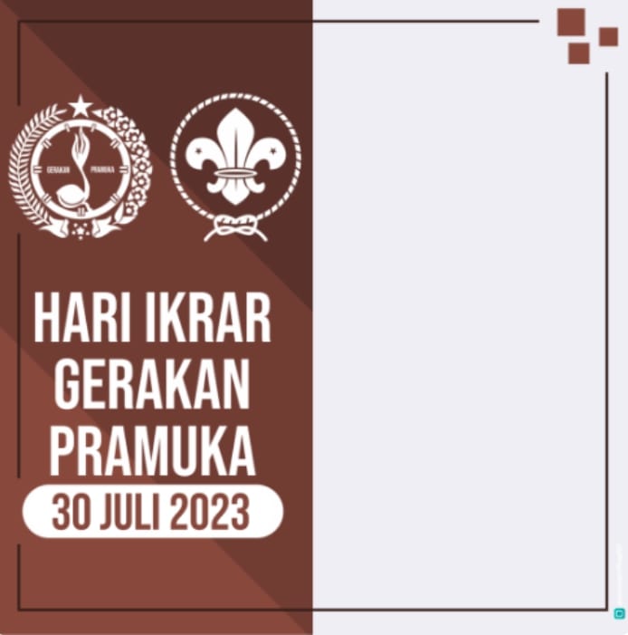 15 Link Twibbon Hari Ikrar Gerakan Pramuka 2023, Yuk Unggah di Medsos!