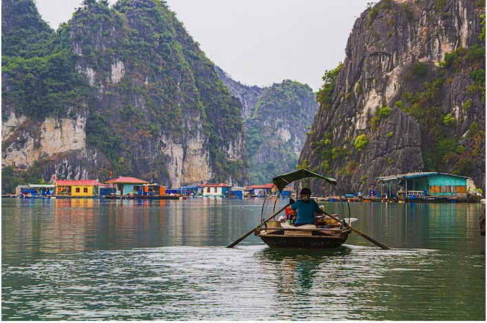Ha Long Bay. Ilustrasi Freepik