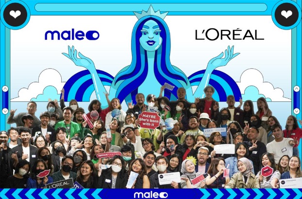Maleo X L'oreal Indonesia