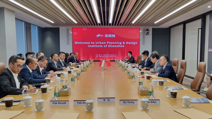 Bos IKN Sambangi Wali Kota Shenzhen Kerja Sama Bangun <i>Smart City</i>