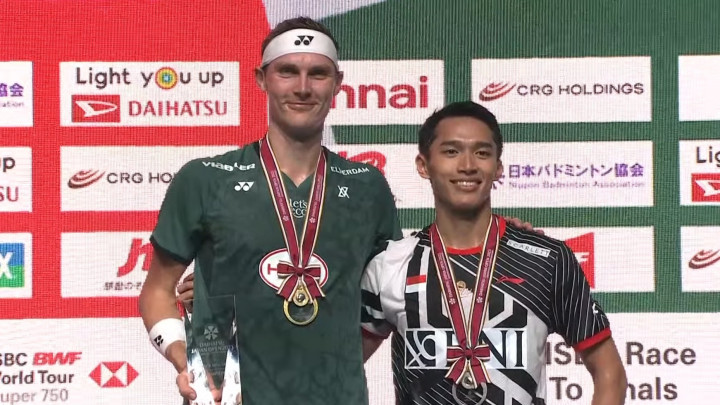 Berkaca dari <i>Head to Head</i>, Axelsen Terlalu Perkasa bagi Jojo
