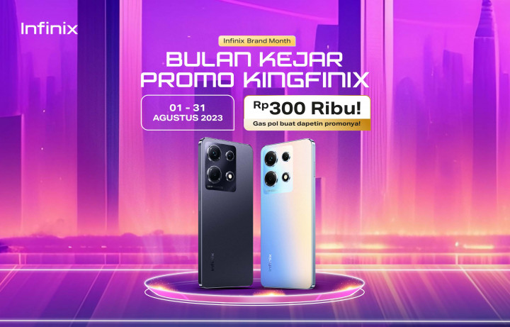 Infinix Indonesia Gelar Diskon Sepanjang Bulan Agustus, Hape Apa Saja?