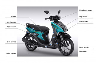 Biar Ramah Lingkungan, Yamaha Pakai Bahan Daur Ulang