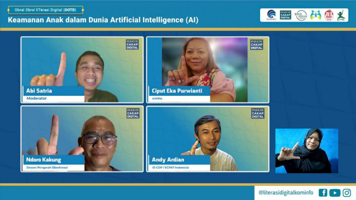 AI Semakin Akrab dengan Anak, Orang Tua Jangan Kalah!