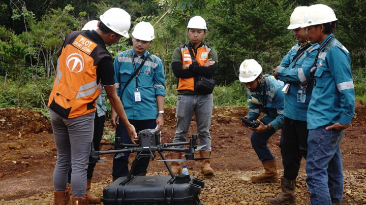 Terra Drone Beri Pelatihan ke Perusahaan Tambang Sulawesi Tenggara