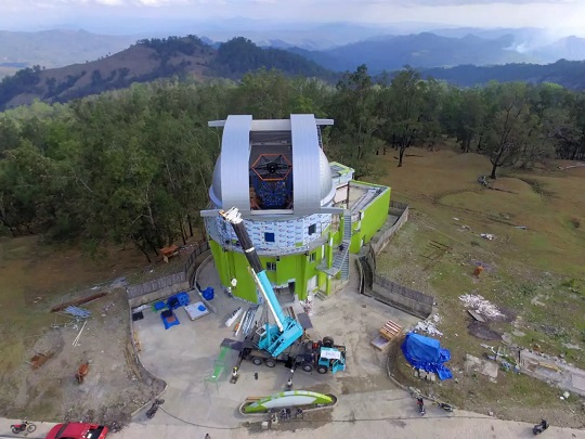 Asyik! Pembangunan Observatorium Nasional Timau Segera Rampung