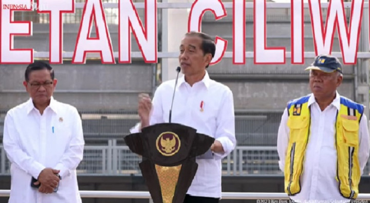 Presiden Resmikan Sodetan Ciliwung