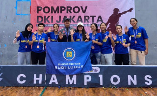 Universitas Budi Luhur Masuk 5 Besar Pomprov DKI Jakarta