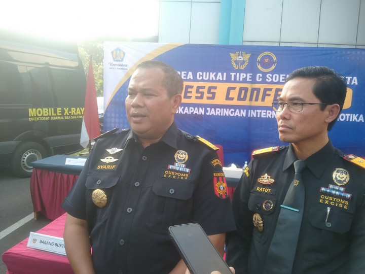 Bea Cukai Sudah Cegah 3,2 Ton Narkotika Masuk ke Indonesia