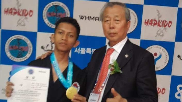 Keren! Siswa Gunungkidul Raih Emas di Kompetisi Hapkido Seoul
