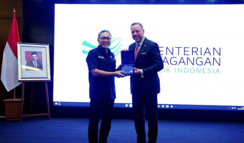 Tingkatkan Kerja Sama dengan Uni Eropa, Mendag Temui EU-ABC dan EuroCham