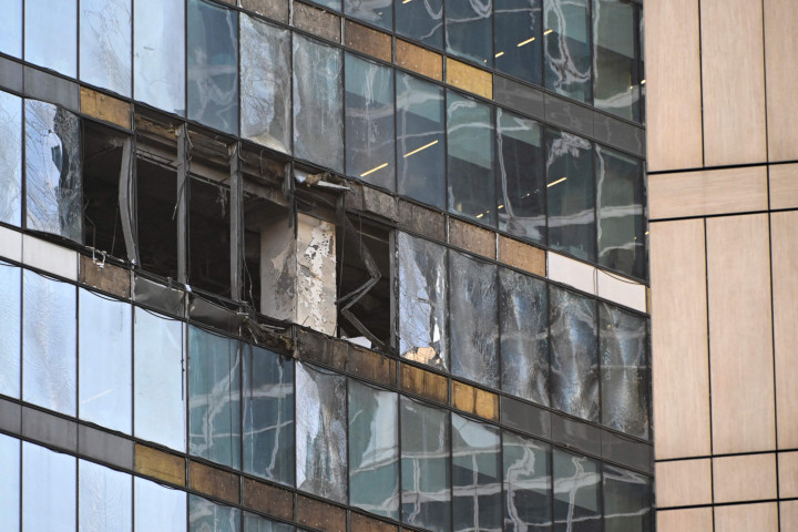 Drone Tabrak Gedung Pencakar Langit di Moskow