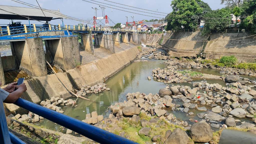 Kondisi Bendungan Katulampa. (Foto: Dok. Kementan)
