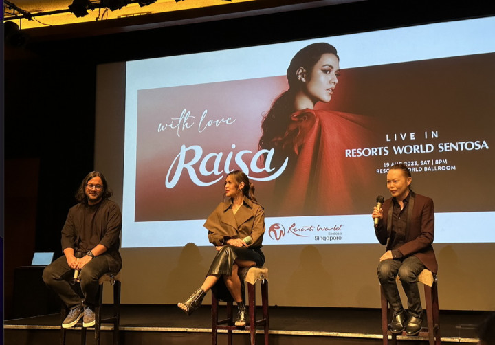Raisa Tak Sabar Kembali Konser di Singapura