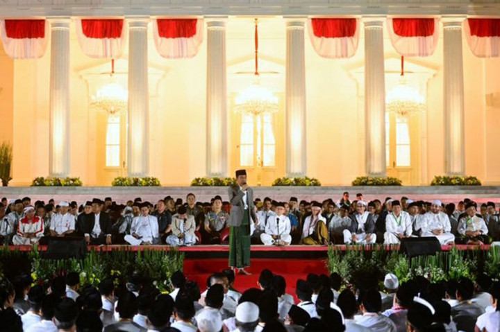 Jokowi: Tingkat Kepercayaan Kepada Tuhan Tertinggi jadi Modal Kuat RI