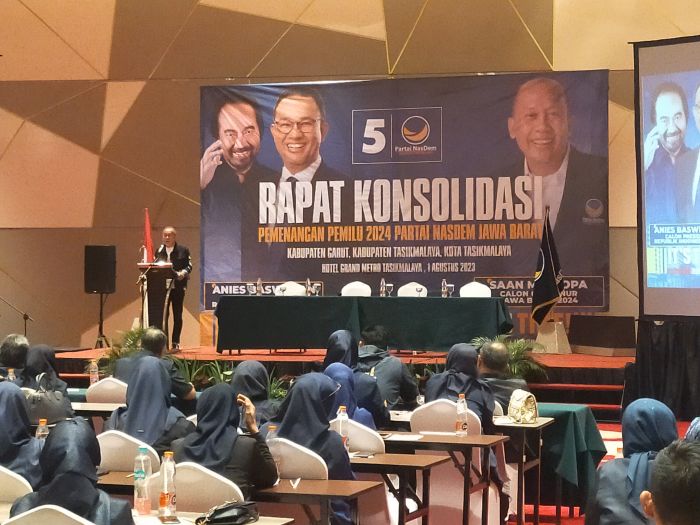 DPW NasDem Jabar Gelar Konsolidasi Pemenangan Anies Baswedan di Tasikmalaya