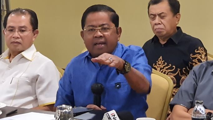 Mantan Sekretaris Jenderal (Sekjen) DPP Partai Golkar Idrus Marham. Medcom.id/Fachri