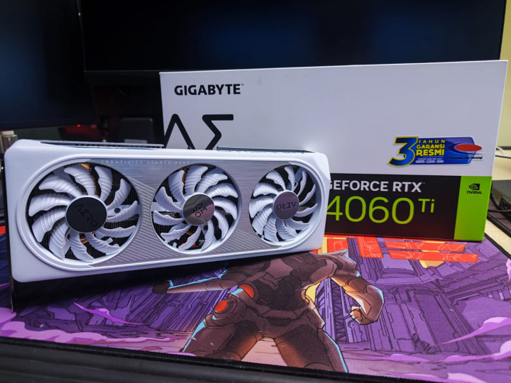 Menjajal Performa Gigabyte GeForce RTX 4060 Ti Aero OC 8G