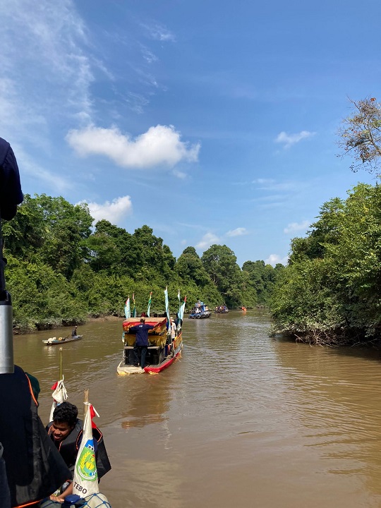 Festival Bebiduk Besamo Meriahkan Ekspedisi Sungai Batanghari 2023