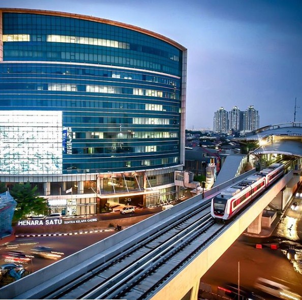 Ilustrasi LRT. Foto: Dokumen LRT