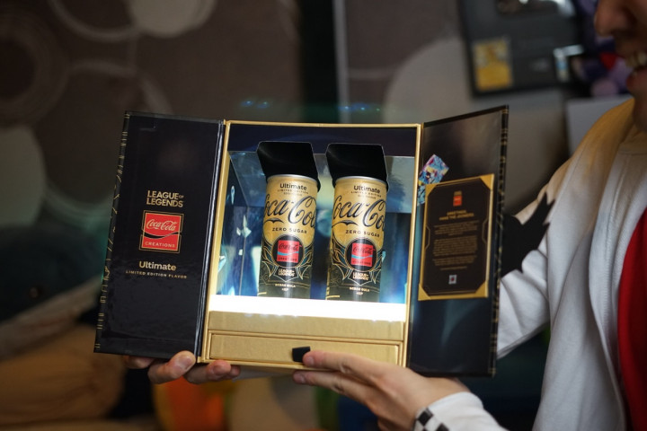 Ada Coca-Cola Ultimate Zero Sugar Spesial untuk Gamer League of Legends