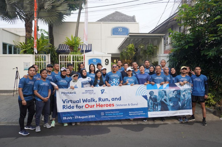 Primaya Heart Race 2023, Aktif Bergerak sambil Berbagi untuk Para Pahlawan