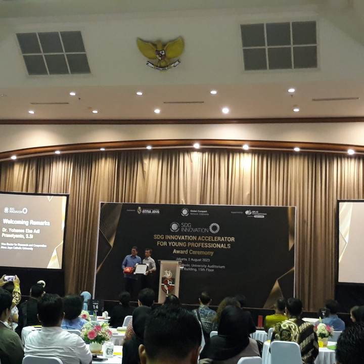 SDG Innovation Awards di Atma Jaya, Akademia Jadi Partner Terdepan Inovasi