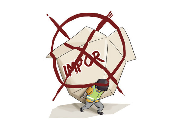 Ilustrasi impor. MI/Duta