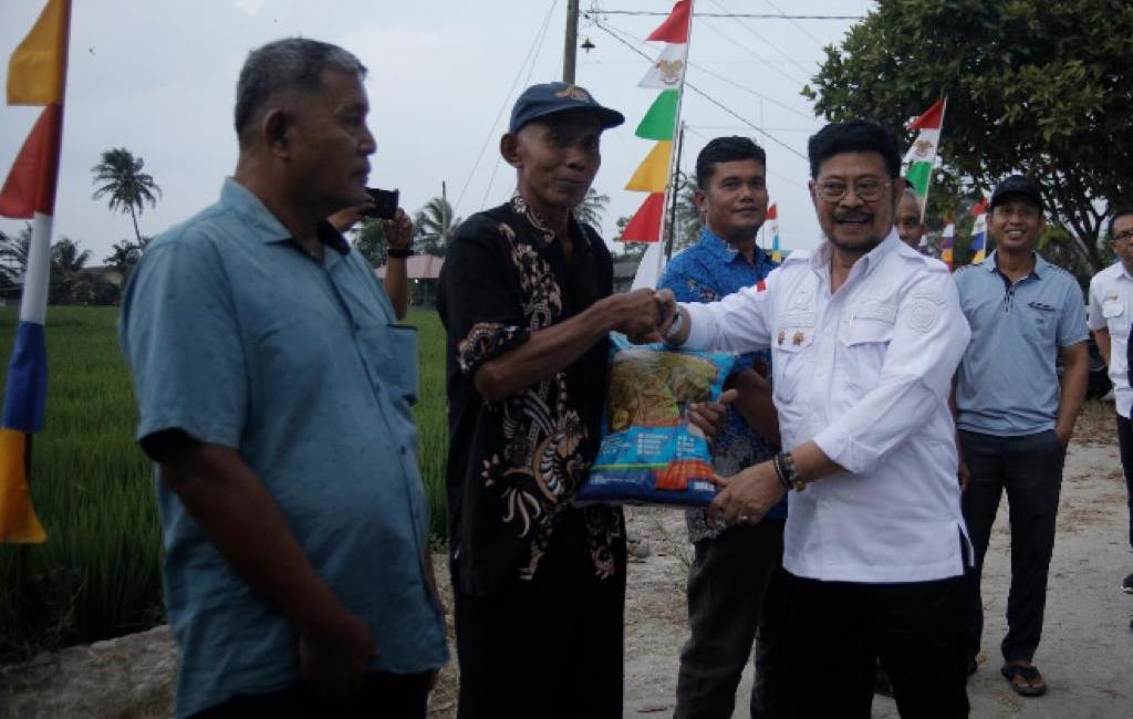 Menteri Pertanian (Mentan) Syahrul Yasin Limpo (SYL) (kanan). (Foto: Dok. Kementan)