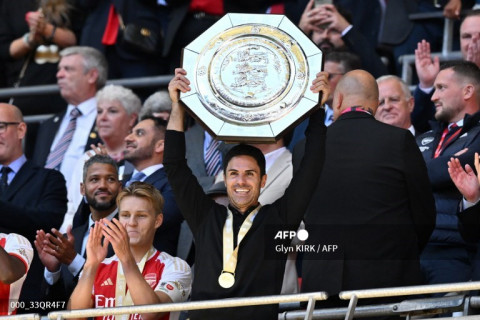 Lewat Babak Adu Penalti, Arsenal Raih Community Shield