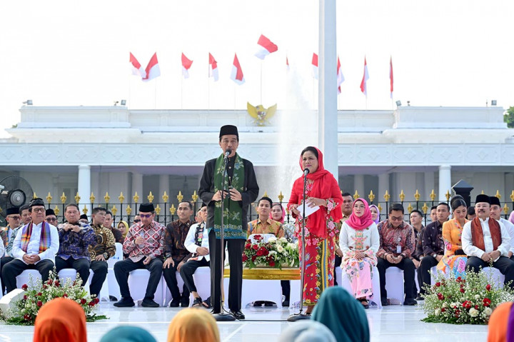 Buka Istana Berkebaya, Presiden:  Kebaya Lambangkan Karakter Masyarakat Indonesia