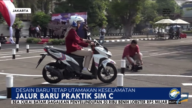 Sudah Berlaku! Trek Uji Coba SIM Jadi Lebih Mudah