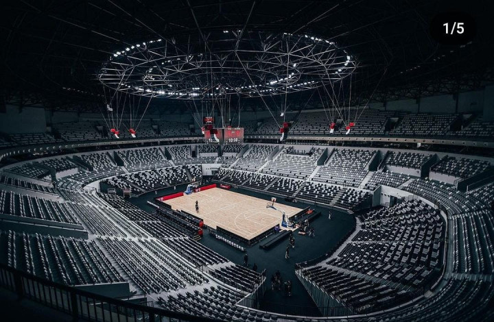 Telan Biaya Rp640 Miliar, Jokowi Resmikan Stadion Tertutup Multifungsi Indonesia Arena