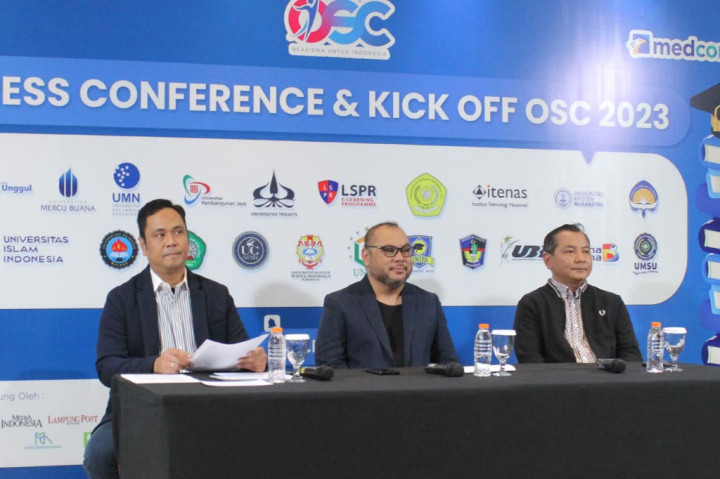 Pendaftaran OSC 2023 Dibuka, Pemred Medcom: Sediakan 418 Beasiswa S1