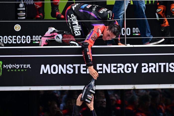 4 Fakta Kemenangan Aleix Espargaro di MotoGP Inggris
