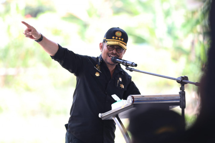 Tinjau Gerakan Tanam Padi El Nino di Sumsel, Mentan Pastikan Stok Beras Nasional Aman