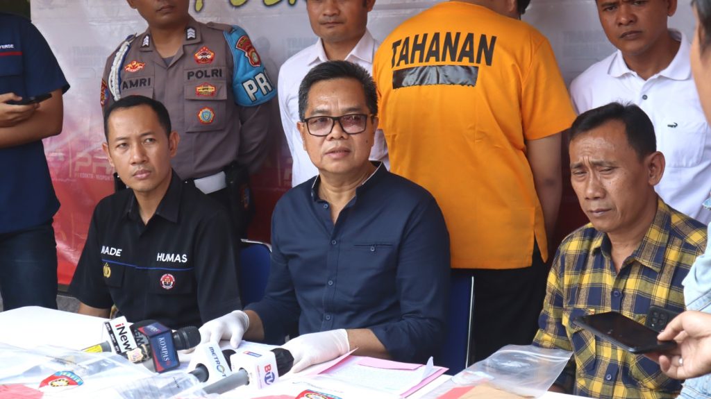 Kasus tewasnya mahasiswa UI yang dibunuh seniornya (Foto: Dok.HUMAS Polri)