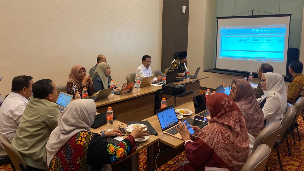 Rapat pembahasan PMA Pendidikan Inklusi pada PTKI. DOK Kemenag