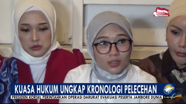 Kuasa hukum korban, Melissa Anggraini. Metro TV