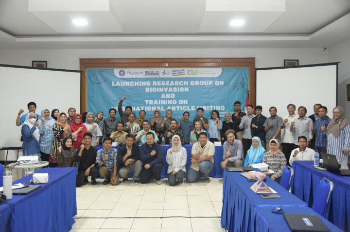 IPB Luncurkan Grup Riset Bioinvasi, Teliti Biota Dampak Perubahan Iklim