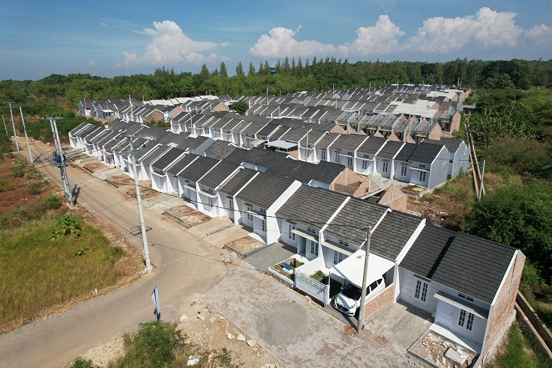 Capaian program sejuta rumah hingga Juli sebanyak 480.438 unit. Foto: Kementerian PUPR