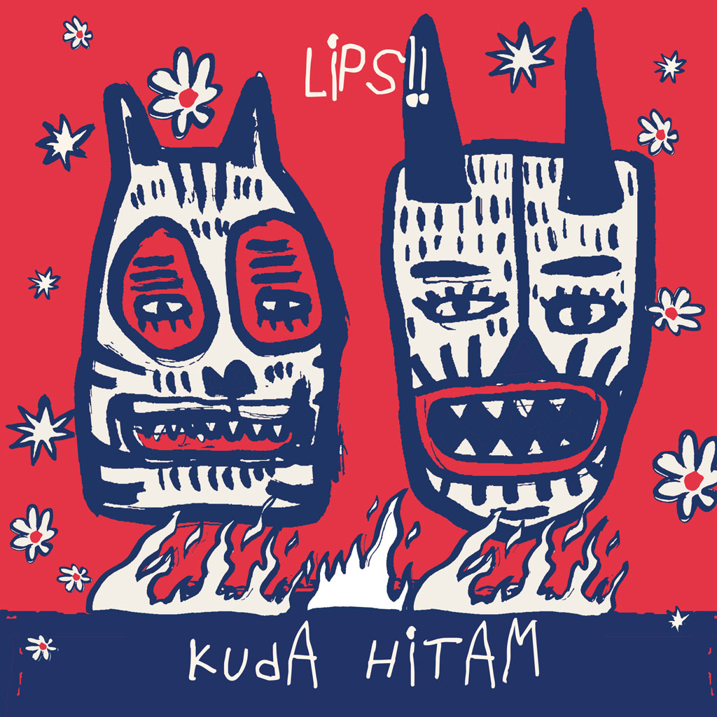 Sampul album Kuda Hitam (Foto: dok. Lips!!)